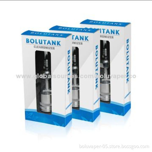 Newest E Cigarette Atomizers, Extendable Mouthpiece, Upgraded Inner Cap with Replaceable Dual-coil